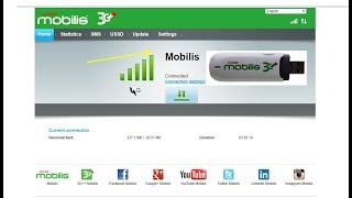 test mobilis 4g sur cle 3g [upl. by Artemisa]