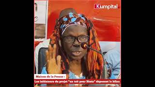 Lintervention de Hadja Binta Laly SOW [upl. by Enyamart]