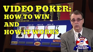 Video Poker  How to Win and How it Works • The Jackpot Gents [upl. by Trakas]