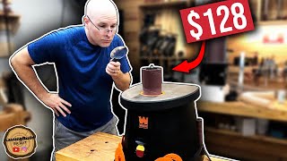 Testing The Cheapest Oscillating Spindle Sander On AMAZON [upl. by Aicak232]