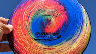 179 Dyeing a Innova Orc Floetrol swirls disc golf dye [upl. by Kirkpatrick]