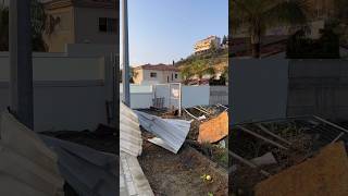 February 14 2024 Cyprus Limassol Germasogeia The morning after the tornado tornado cyprus [upl. by Jaret]