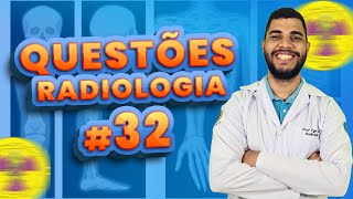 QUESTÕES COMENTADAS DE RADIOLOGIA 32  Radiologando [upl. by Ramas959]