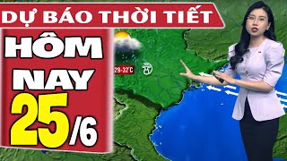 Dự báo thời tiết hôm nay mới nhất ngày 256  Dự báo thời tiết 3 ngày tới [upl. by Harmon]