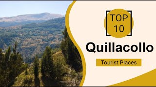 Top 10 Best Tourist Places to Visit in Quillacollo  Bolivia  English [upl. by Eissej]