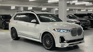 2021 BMW Alpina XB7  Revs  Walkaround in 4k [upl. by Eanwahs488]