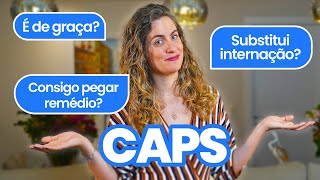 Como conseguir ATENDIMENTO psiquiátrico GRATUITO Conheça o CAPS do SUS [upl. by Lorianne]