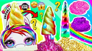 Poopsie Slime Surprise CRUSH SLIME DIY I Unicorn Crush Slime selber machen PatDIY [upl. by Pejsach]