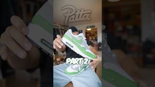 PATTA x Nike Air Max 1 🟢 Chlorophyll « 20Th Anniversary » edt 2024  PART2 nike patta sneakers [upl. by Gmur712]