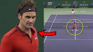 Djokovic Tried to HIT Federer Rogers Response is Priceless [upl. by Davin]