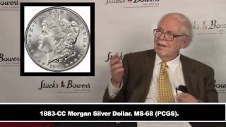 Lot 11063 1883CC Morgan Silver Dollar MS68 PCGS [upl. by Dominique]