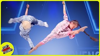 Kid Dancers MOVE JUDGES TO TEARS with EMOTIONAL AERIAL DANCE Performance [upl. by Klenk]