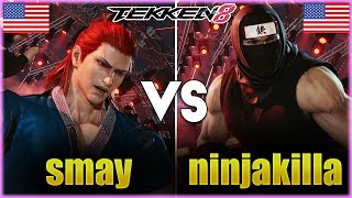 Tekken 8 ▰ smay Hwoarang Vs ninjakilla Law ▰ Player Matches [upl. by Audwin]