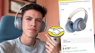 ANC Audifonos Cancelacion Ruido Diadema Inalámbrico Anc Bluetooth  Unboxing y Review [upl. by Betti904]