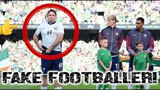 Fake Football Player  England vs Ireland Pitch invader [upl. by Hak723]