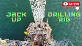 Towing Jack Up Drilling Rig [upl. by Ledarf]