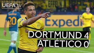 DORTMUND 40 ATLÉTICO UCL HIGHLIGHTS [upl. by Nylorahs]