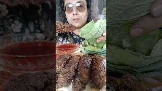 Sehr leckere Kebabs und Gemüse asmr food [upl. by Heck]