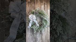 DIY Christmas Bow Tutorial  How to Make a Christmas Wreath Bow [upl. by Aivatahs603]