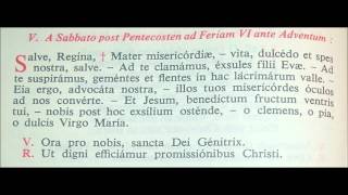 Rosary Prayers in Latin [upl. by Copp840]