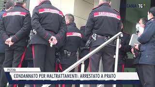 20240926 PISTOIA  CONDANNATO PER MALTRATTAMENTI ARRESTATO A PRATO [upl. by Shae]