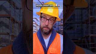 Part 91  work smarter 👷💡💯 workers smart work job construction viralvideo shorts [upl. by Derina]