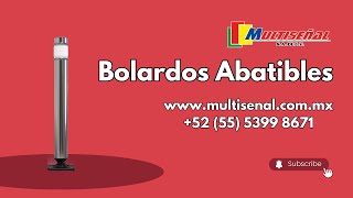 Bolardos Abatibles [upl. by Analihp]