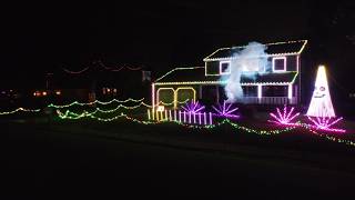 2024 Halloween Light Show  Beyond Christmas Lights [upl. by Cath10]