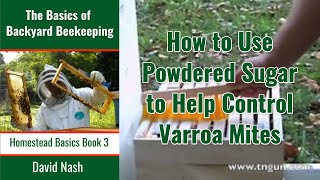 How to Use Powdered Sugar to Control Varoa Mites [upl. by Anidam]