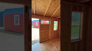 10x14 AFrame Storage Shed Walkthrough  Sheds By Design [upl. by Jenei]