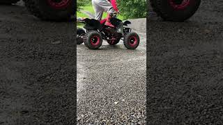 BIG BORE trx250r kickstart and rally shorts [upl. by Coppola10]