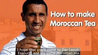 HOW TO MAKE MOROCCAN TEA [upl. by Zeta]