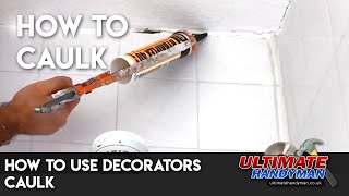 How to use decorators caulk [upl. by Ignazio]