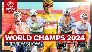 Who Will Win The 2024 UCI World Championships  GCN Racing Preview Show [upl. by Yelnats]