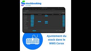 Connecteur Stockbooking  WMS Corax  Tutoriel 3 Ajustement Stocks [upl. by Anoif]