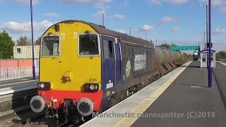 HD Train Spotting At Barnetby With Classes 2056606670 On The 30102019 [upl. by Hertha704]