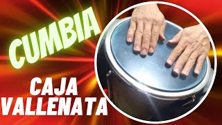 Aprende a tocar cumbia en la caja vallenata clase 1 [upl. by Amby]