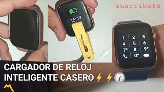 RESTAURACIÓN DE SMARTWATCH ⌚️  ADAPTACIÓN DE CARGADOR CASERO  Ruflox El Constructor [upl. by Ardnuhsal]