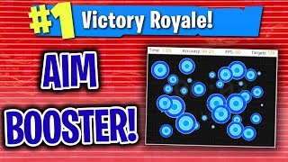 USING AIM BOOSTER TO HELP ME WIN IN FORTNITE [upl. by Honoria232]