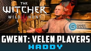 The Witcher 3 Gwent  Haddy  Armed Old Man Steals Childs Trading Cards [upl. by Ettenyar296]