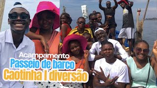 Passeio de Barco 🚤 l Acampamento 🏕 l Vlog divertido 🎈 [upl. by Devondra499]