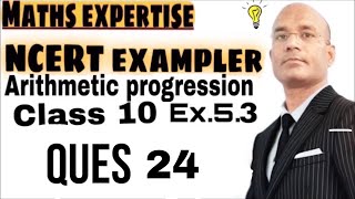 Exemplar maths Arithmetic Progression solution 10th grade [upl. by Karrah]