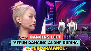 DANCERS LEFT YEEUN DANCING ALONE DURING A PERFORMANCE [upl. by Darla]