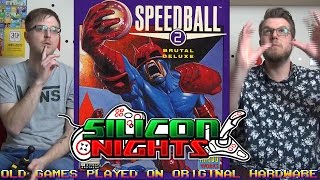 Speedball 2  Commodore Amiga Ste vs Jon Silicon Nights Episode 8 [upl. by Eleahcim]