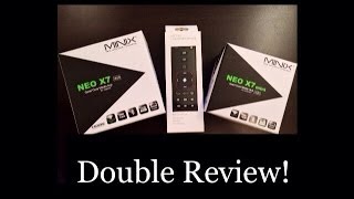 Minix Neo X7 amp Minix Neo X7 mini  DOUBLE REVIEW WITH KODI TEST [upl. by Ylevol]