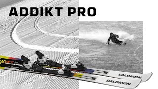 The Addikt Pro Ski Design  Salomon Alpine Ski [upl. by Allys990]