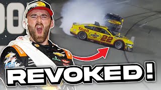 REVOKED  NASCAR Takes Austin Dillon OUT of Playoffs [upl. by Torre923]