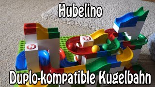 Review Hubelino  Kugelbahn kompatibel zu LEGO Duplo [upl. by Tsai]