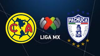 América vs Pachuca  Liga MX 2024  Cuartos de Final  Vuelta [upl. by Nylimaj]