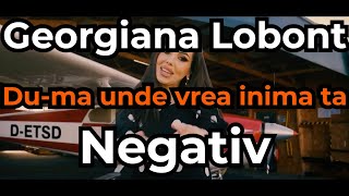 Georgiana Lobont Duma unde vrea inima ta Karaoke Lyric Negativ Instrumental Versuri Text [upl. by Reivaz]